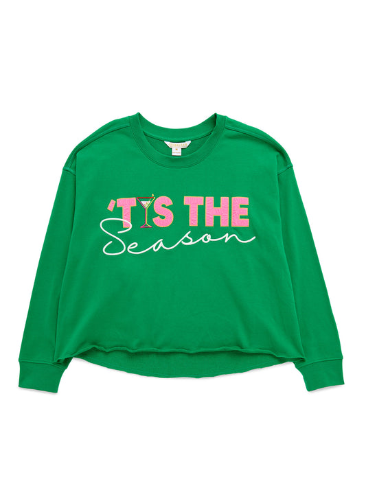 SHIRALEAH-TIS THE SEASON LOUNGE SWEATSHIRT
