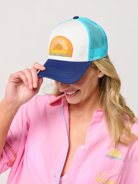 SHIRALEAH- TRUCKER HAT-SUNRISE