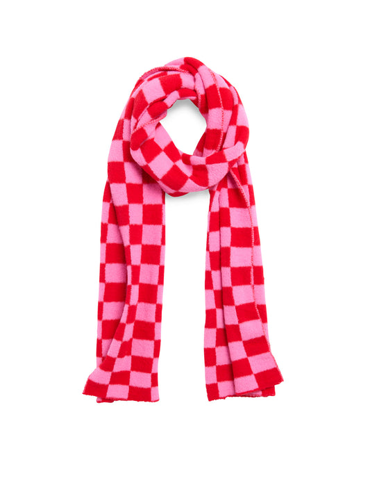 SHIRALEAH SCARF-TANNER PINK
