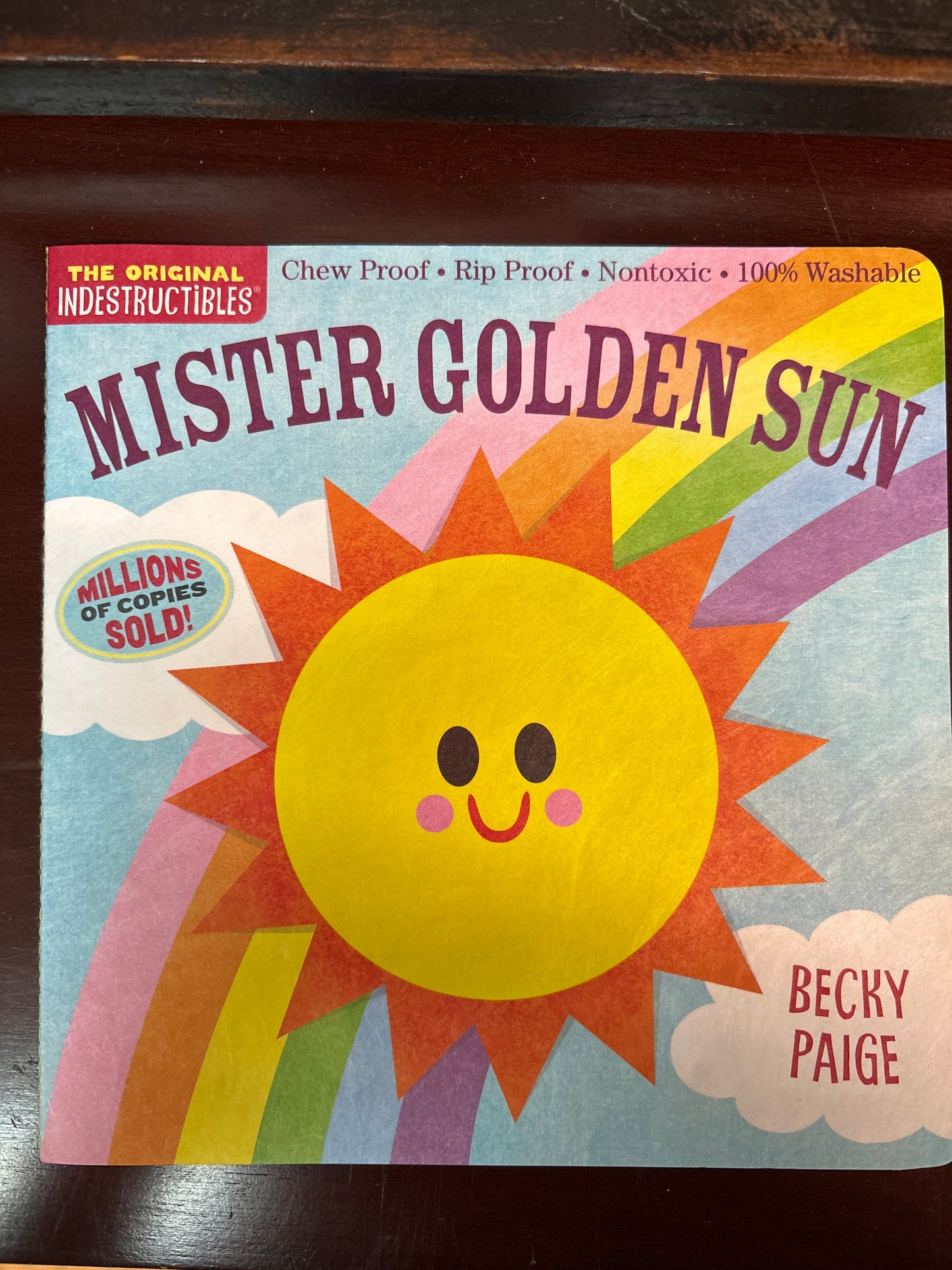 INDESTRUCTIBLES CHILDREN BOOK/MISTER GOLDEN SUN