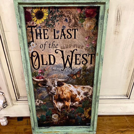 THE LAST OF THE OLD WEST-GREEN FRAME