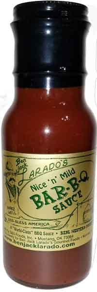 BEN JACKS NICE & MILD BBQ SAUCE