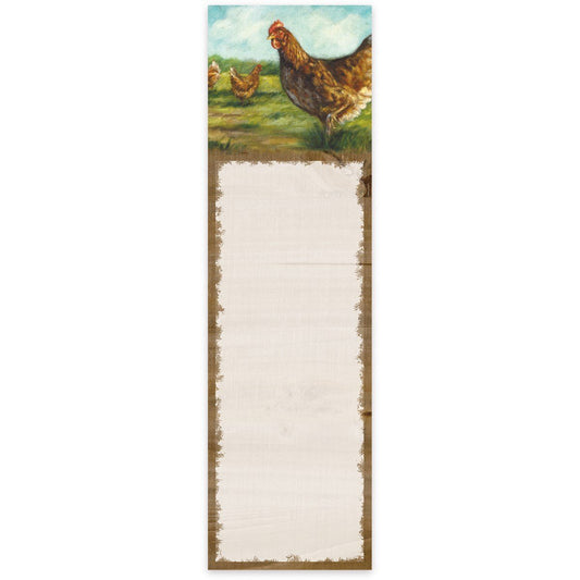 LIST PAD - CURIOUS CHICKEN