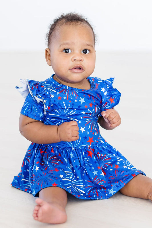 MILA & ROSE TWIRL BODYSUIT-SPARK-TACULAR