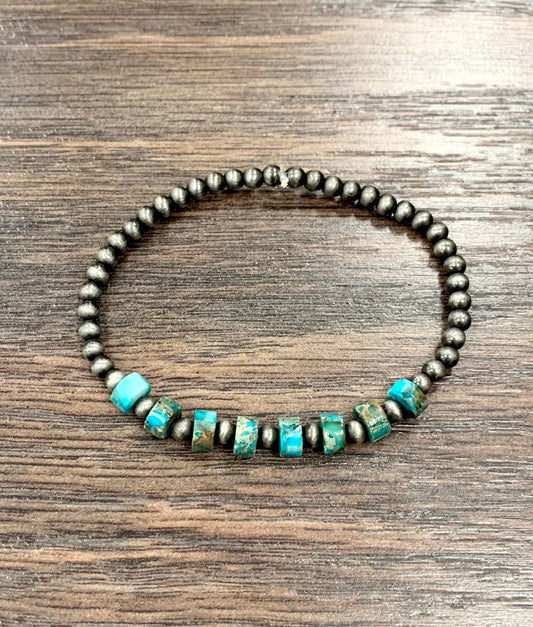 ISAC NAVAJO PEARL GEMSTONE BRACELET