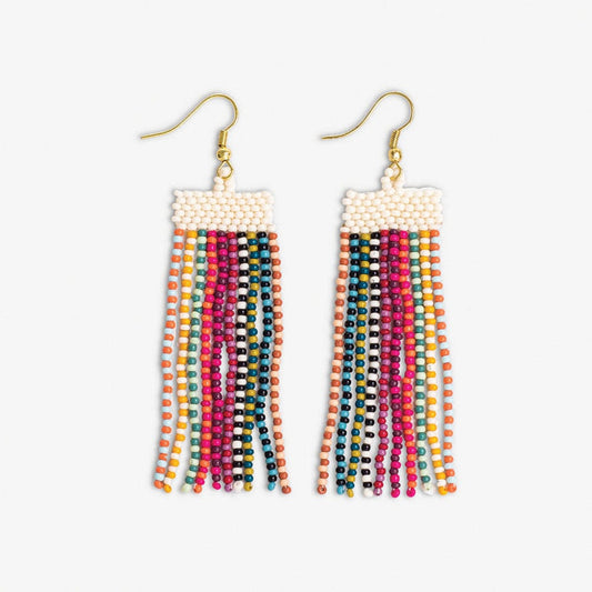 INK & ALLOY ADALINE 2 TONE EARRINGS-MULTICOLOR