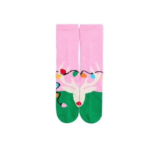 SHIRALEAH SOCKS/REINDEER