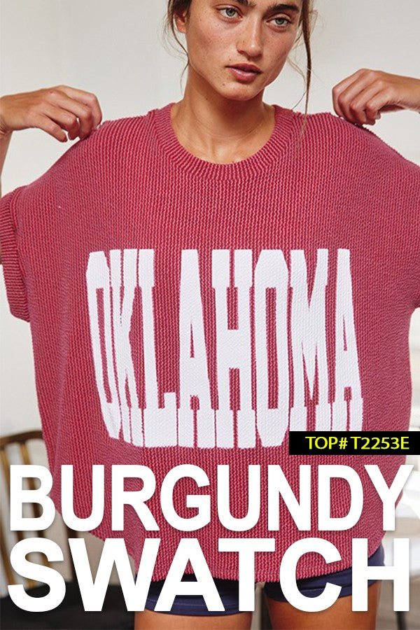 OKLAHOMA COMFY L/S GRAPIC SWEATSHIRT