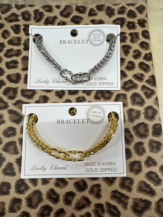 LUCKY CHARM LINK BRACELET