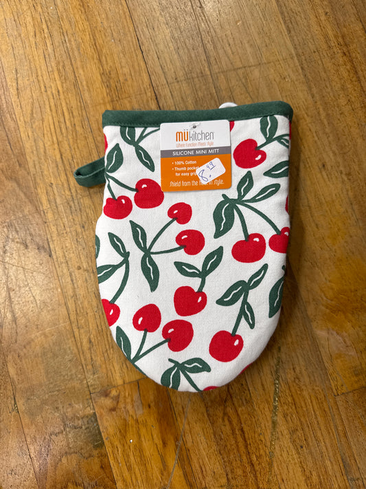 MU KITCHEN -CHERRY PIT MINI MITT
