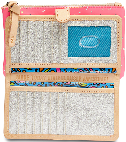 CONSUELA ZIPPY WALLET SHINE