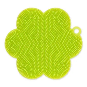 FLOWER SHAPED SCRUBBER/GREEN