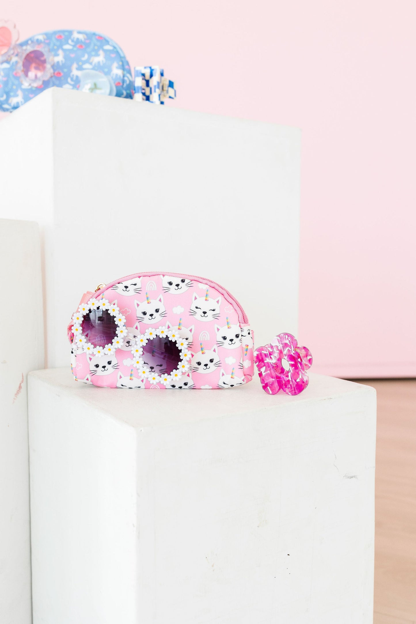MILA & ROSE BELT BAG-UNICORN KITTIES