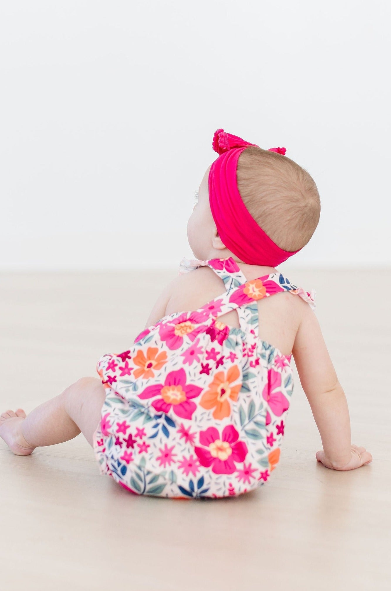 MILA & ROSE X-BACK ROMPER-GARDEN PARTY 18-24