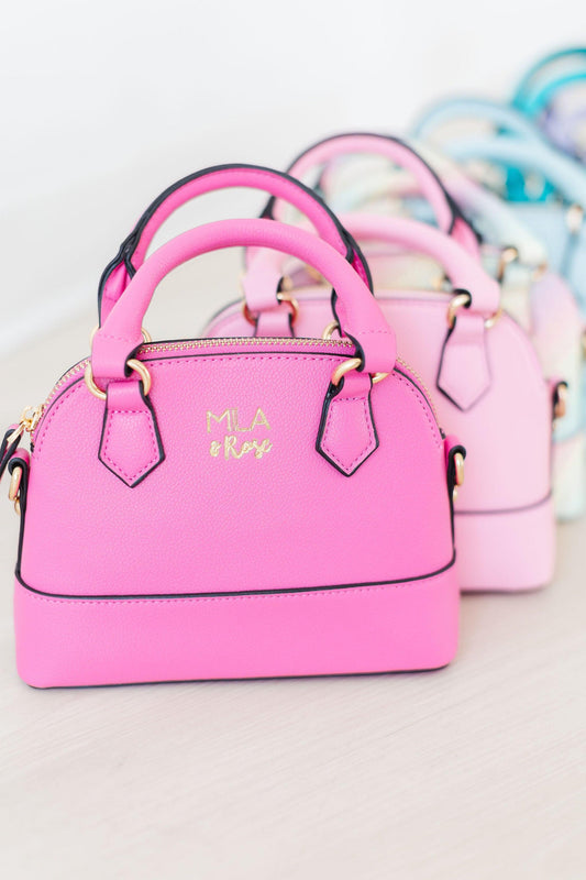 MILA & ROSE GIRLS PURSE-HOT PINK
