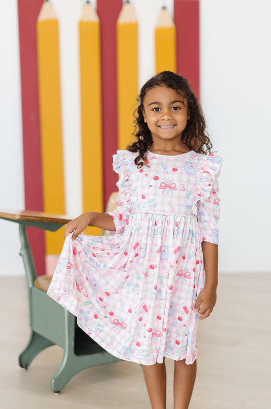 MILA & ROSE TWIRL DRESS-SCHOOL DAYS
