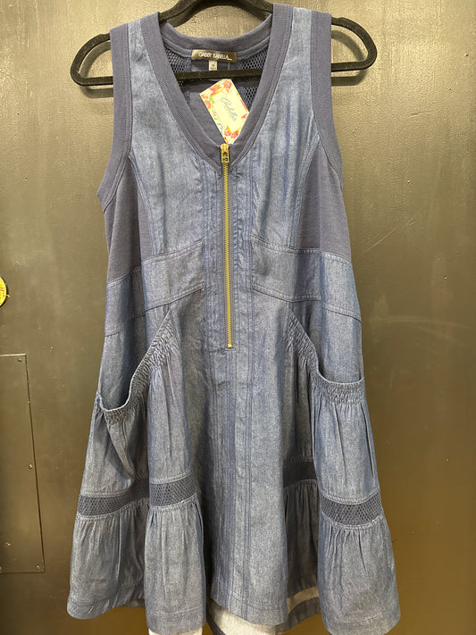 GABBY ISABELLA DENIM DRESS-MED