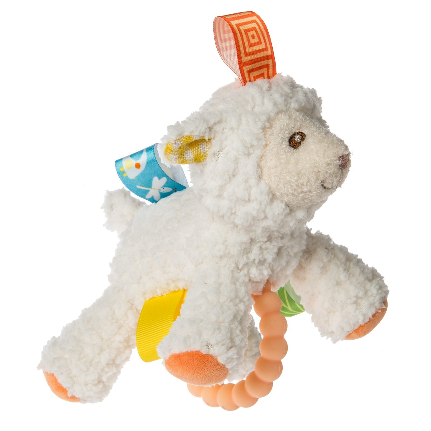 TAGGIES SHERBET LAMB TEETHER RATTLE