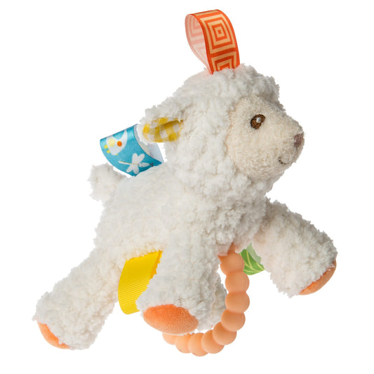 TAGGIES SHERBET LAMB TEETHER RATTLE