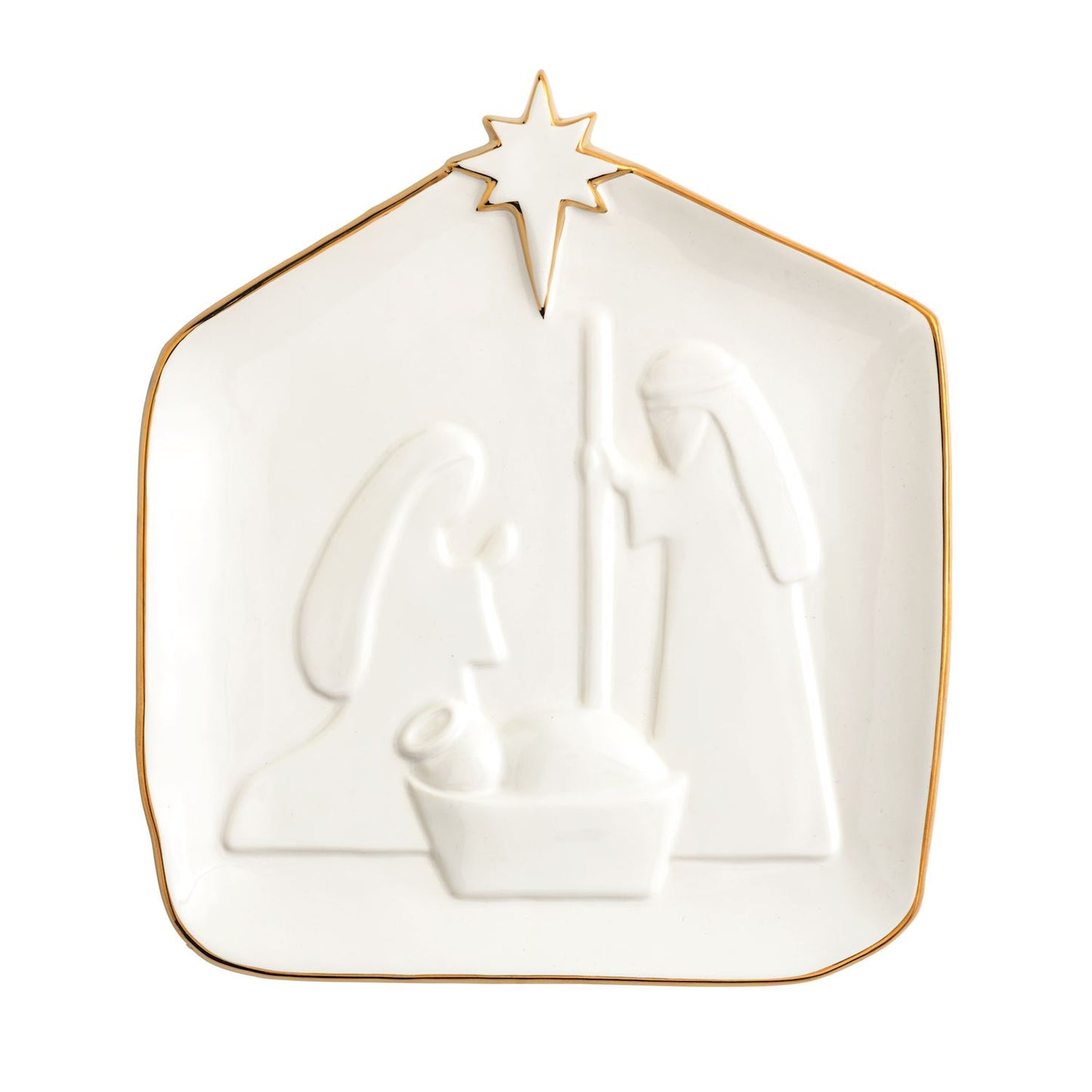 MUD PIE-NATIVITY PLATTER