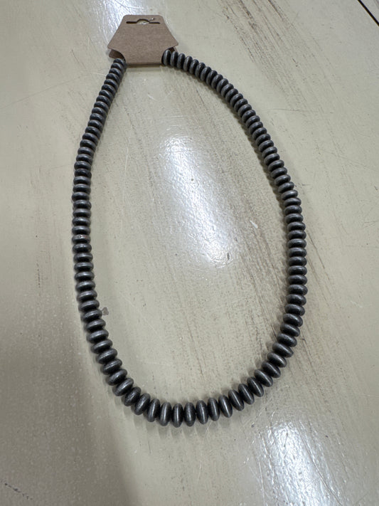 10" SILVER NAVAJO NECKLACE