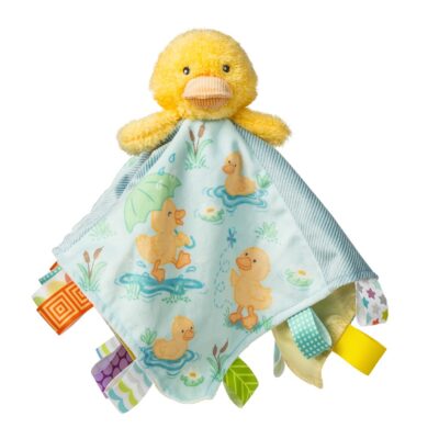 TAGGIES DUNKIN DUCK CHARACTER BLANKET