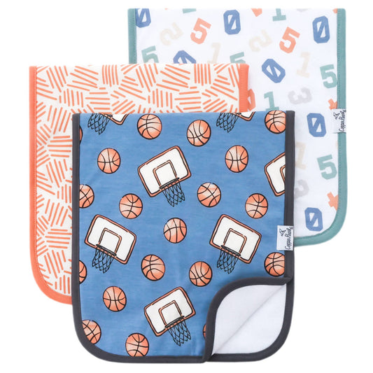 COPPER PEARL BURP CLOTHS-DUNK