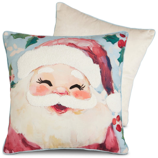 RAZ-17" JOLLY ST. NICK PILLOW