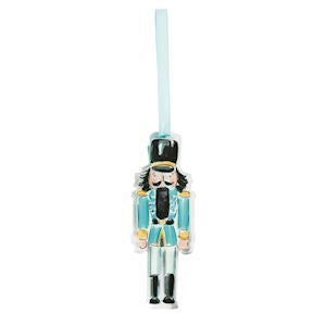 MUD PIE-NUTCRACKER ORNAMENT-BLUE