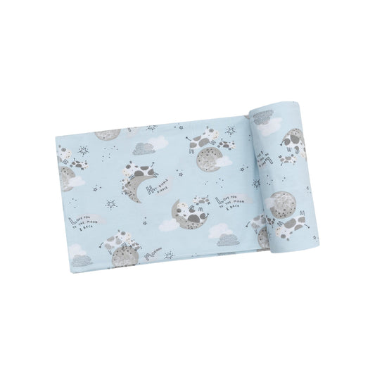 ANGEL DEAR SWADDLE- I LOVE YOU TO THE MO
