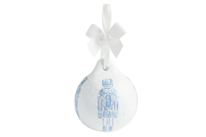 MUD PIE BLUE NUTCRACKER ORNAMENT