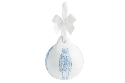 MUD PIE BLUE NUTCRACKER ORNAMENT