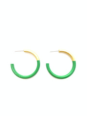 ACCESSORY JANE LIZ MED HOOP EARRINGS