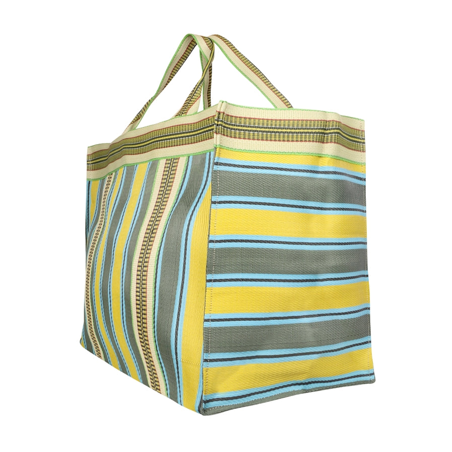 VAAN-ISLA XL TOTE PINA HAZE YEL/GRN
