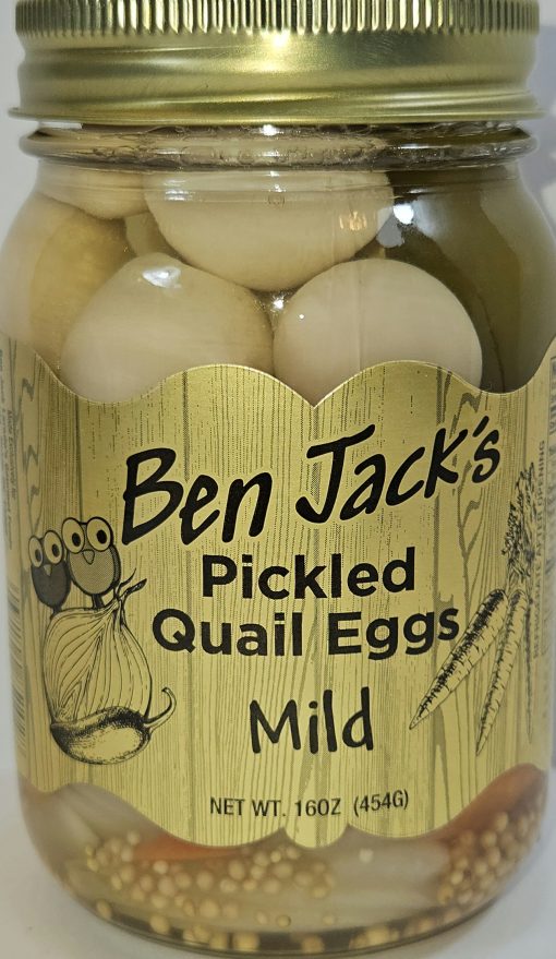 BEN JACKS PICKLED QUAIL EGGS