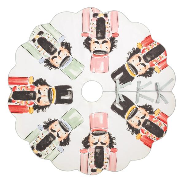 MUD PIE NUTCRACKER TREE SKIRT