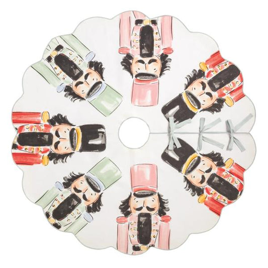 MUD PIE NUTCRACKER TREE SKIRT