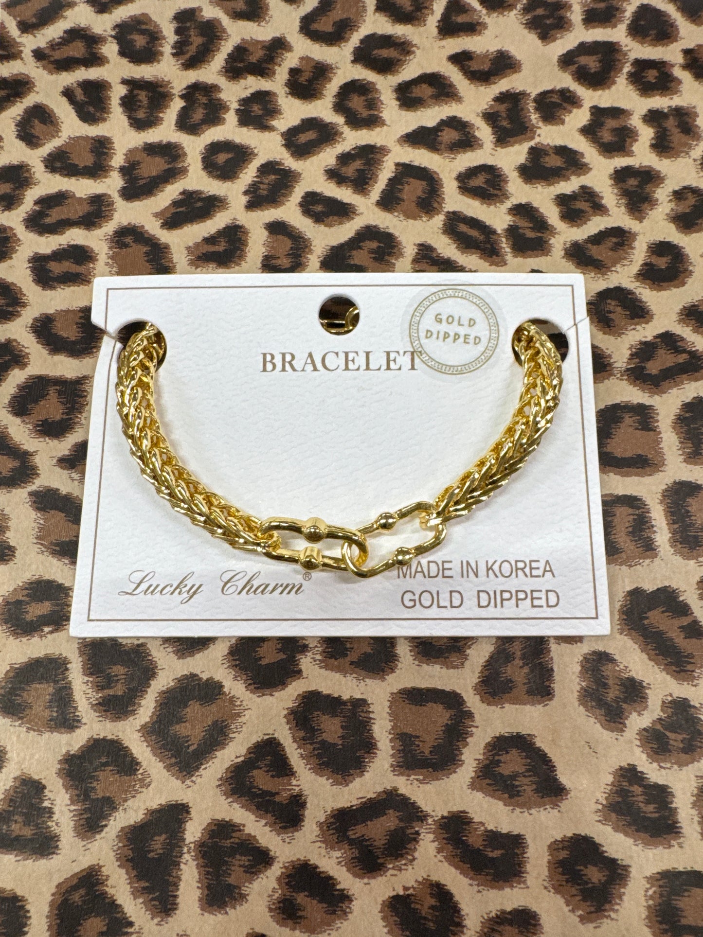 LUCKY CHARM LINK BRACELET