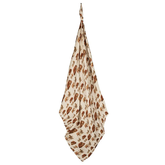 MILKBARN SWADDLE BLANKET HOMESTEAD