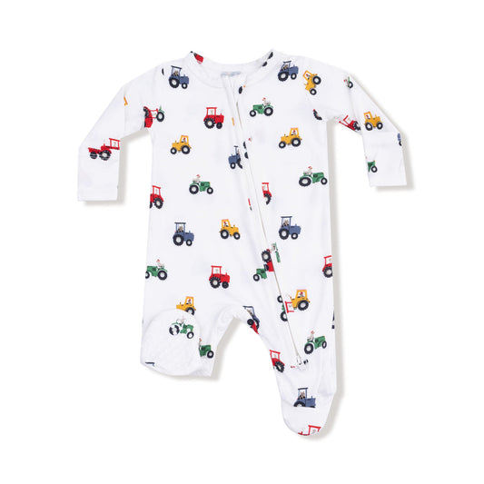ANGEL DEAR ZIP FOOTIE-MINI TRACTORS