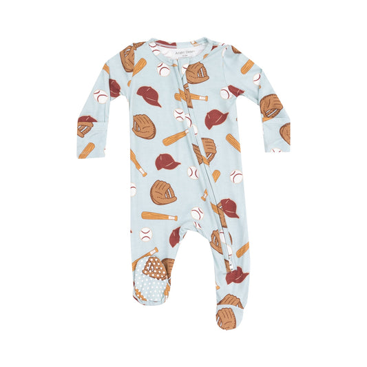 ANGEL DEAR BASEBALL ZIPPER FOOTIE