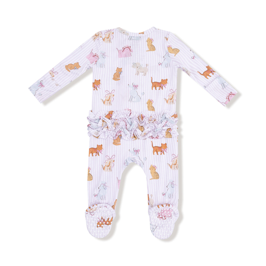 ANGEL DEAR RUFFLE FOOTIE-FANCY PETS