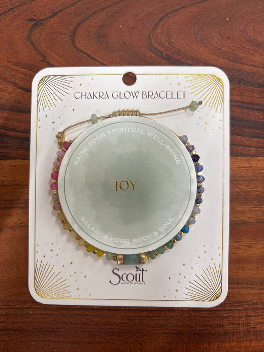 SCOUT CHAKRA GLOW BRACELET-JOY/HEART/GOLD