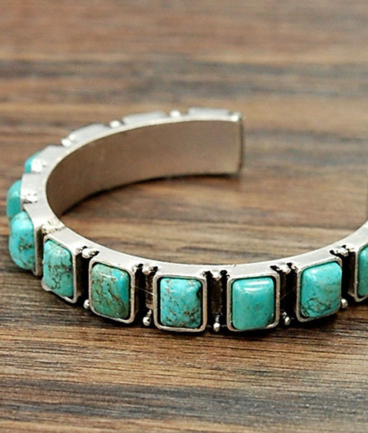 ISAC-TURQ CUFF BRACELET