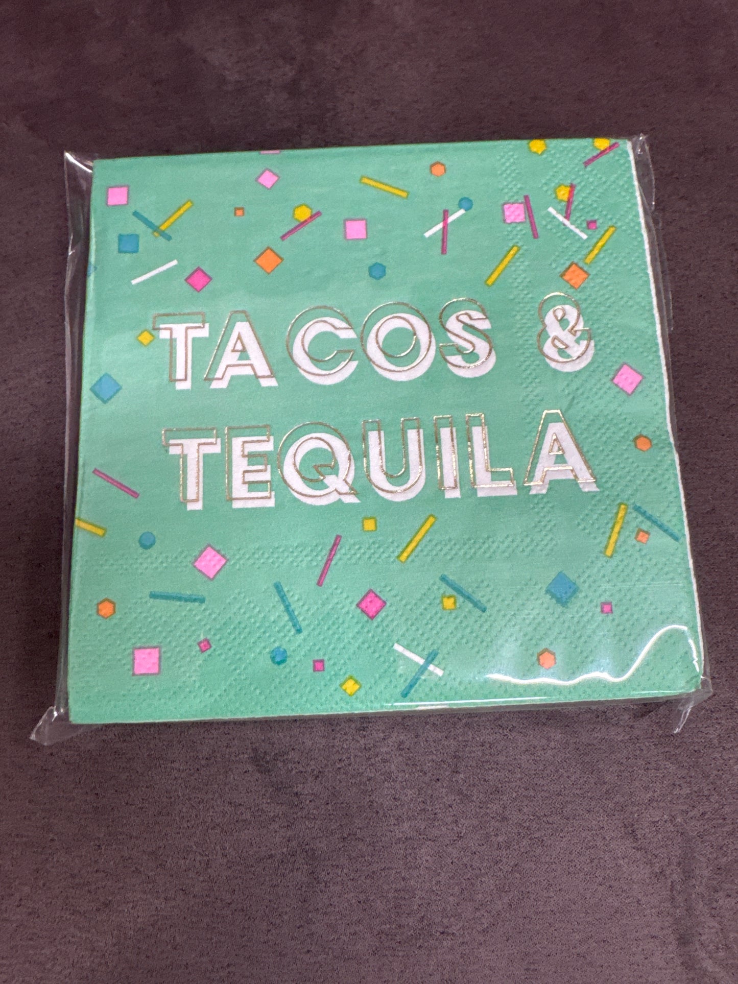 TACOS & TEQUILLA NAPKINS
