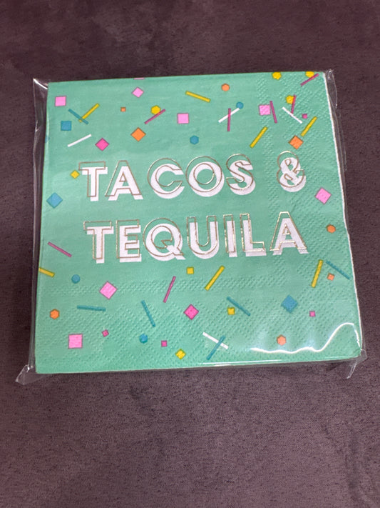 TACOS & TEQUILLA NAPKINS