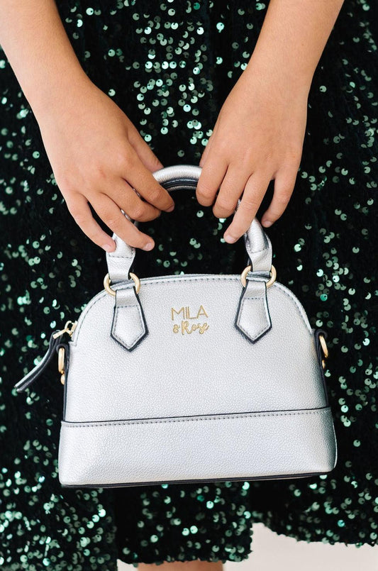 MILA & ROSE GIRLS PURSE-SILVER