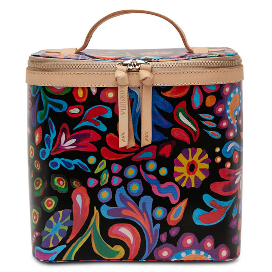 CONSUELA SLIM TRAIN CASE/SOPHIE BLACK