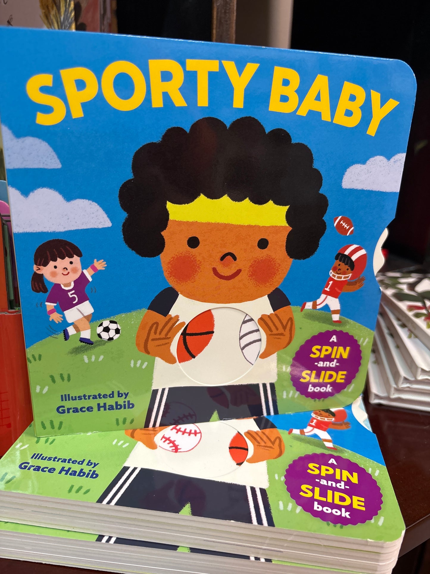 SPORTY BABY HARD BACK BOOK