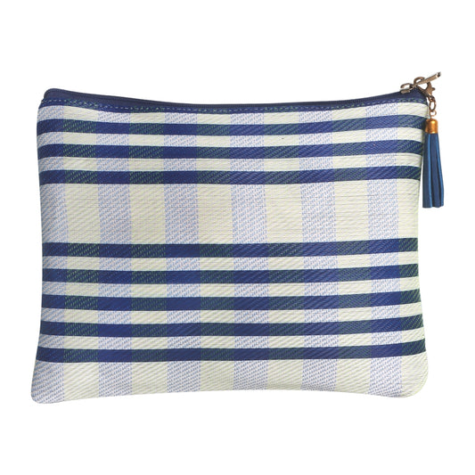 VAAN-KAI POUCH FAIR WIND WHT/BLUE